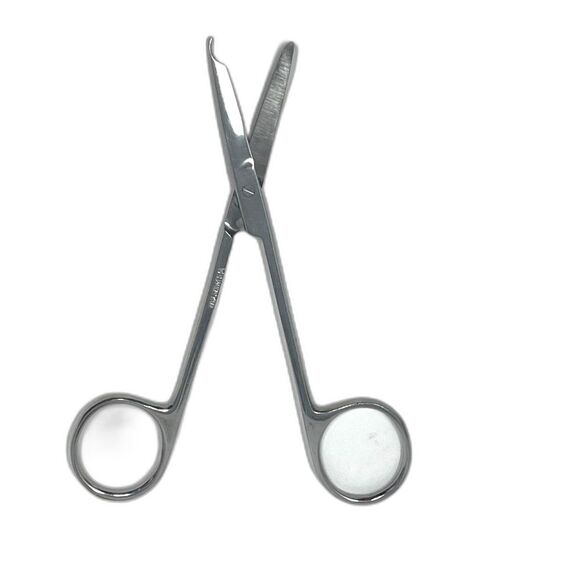 Vintage Surgical Stainless Pakistan Stitch Medical Manicure Scissors 4.5" NOS - Picture 1 of 6